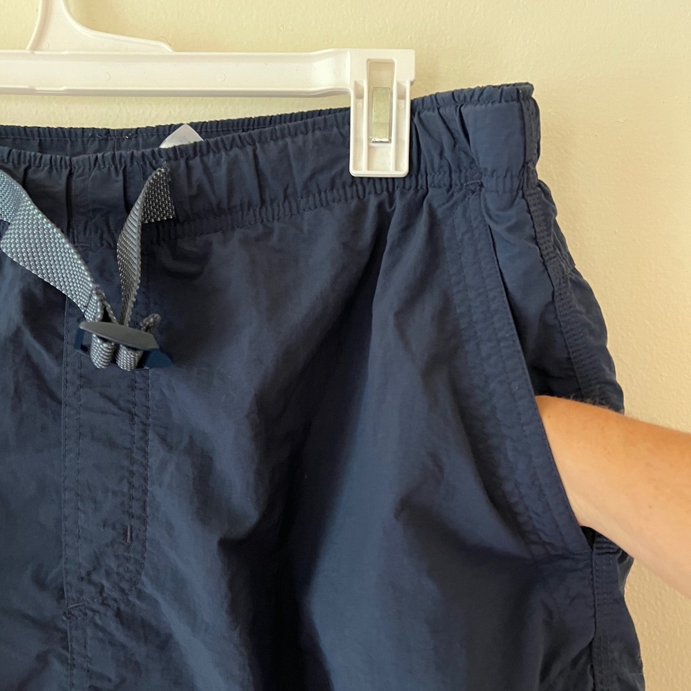 Columbia Mens Packable Cargo Shorts Large 34" Navy Hiking Outdoor Gorp Fishing - Picture 12 of 16